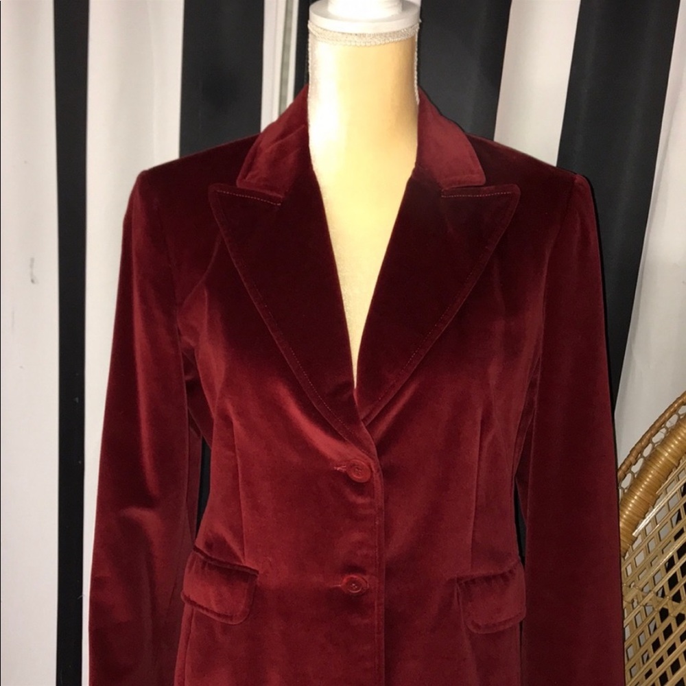 AMAZING Moschino Vintage Velvet  Blazer